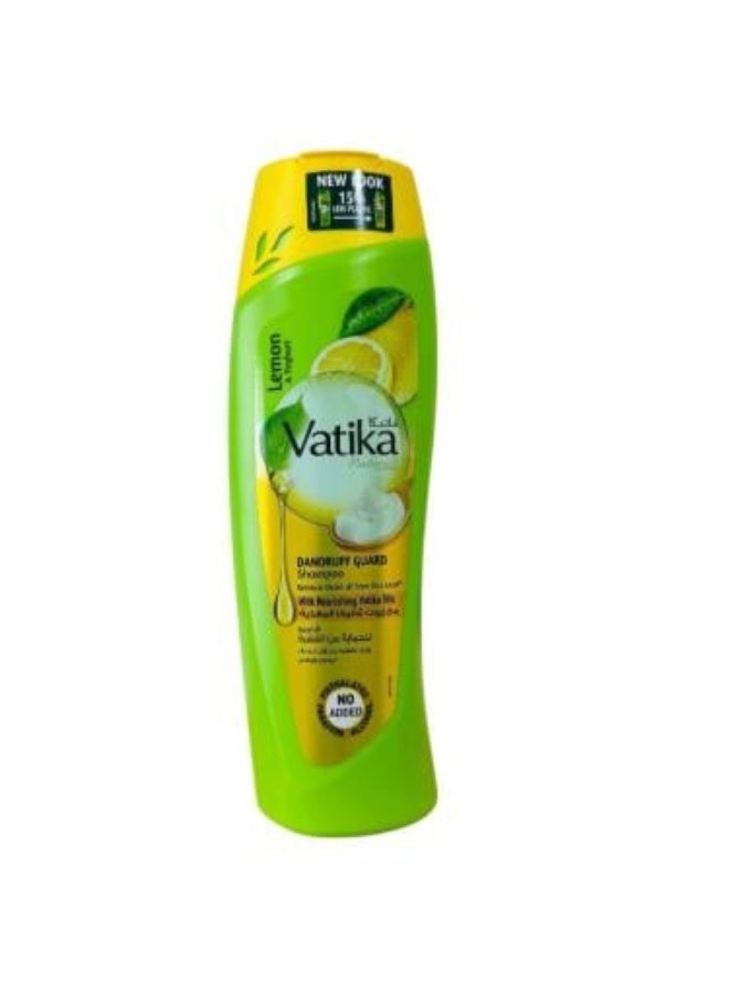 شامبو للحماية من القشرة بالليمون والزبادي، 400 مل